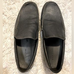 Cole Haan Black Tucker Venetian Slip On Loafer